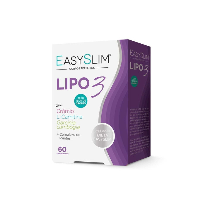 EasySlim Lipo3 - 60comp - EasySlim - 5601653003032