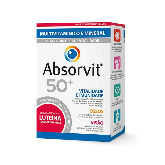 Absorvit 50+ - 30comp - Absorvit - 5601653004442
