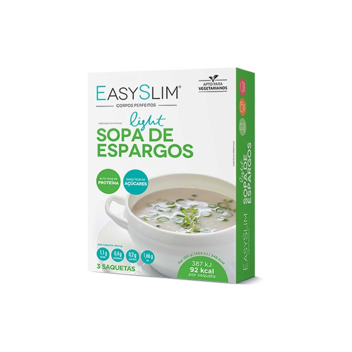 EasySlim Light Asparagus Soup - 3 sachets - EasySlim - 5601653004961
