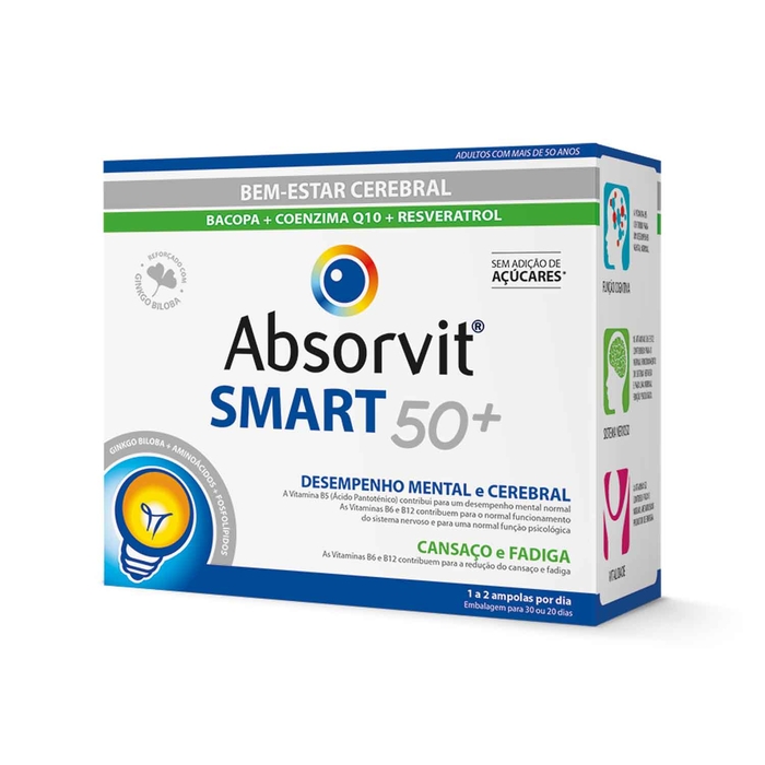Absorvit Smart 50+ - 30amp - Absorvit - 5601653005654