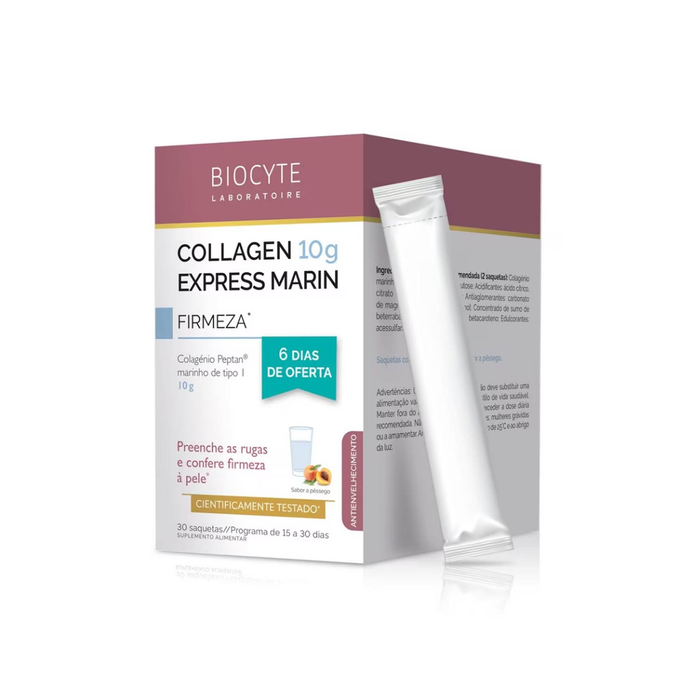 Biocyte Collagen Express Marin 10g - 30 saquetas - Biocyte - 3401526495798