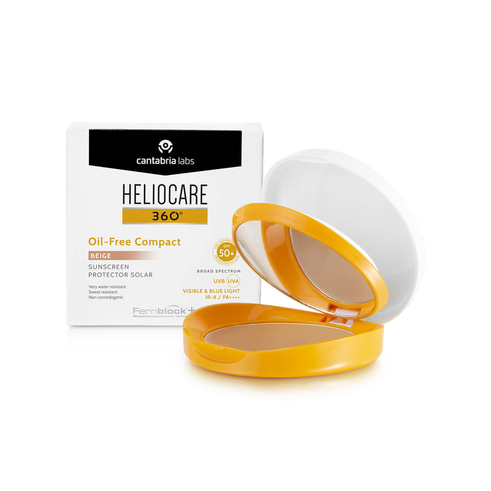 Heliocare 360º Oil-Free Compact SPF50+ - Beige - 50ml  - HELIOCARE - 8470002141469