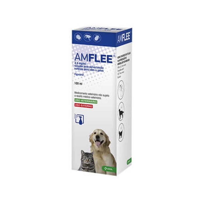 Amflee Spray Cão/Gato - 100mL - Amflee - 3838989663971