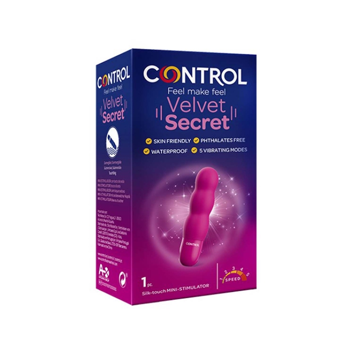 Control Velvet Secret Mini Estimulador  - Control - 8411134131003