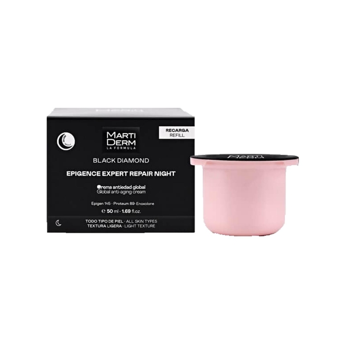 Martiderm Black Diamond Epigence Expert Repair Night Refill - 50mL - Martiderm - 8436589053519
