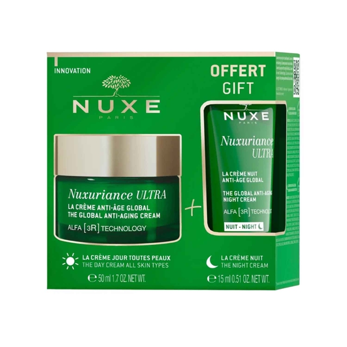 Nuxe Nuxuriance Ultra Creme Antienvelhecimento Global - 50mL + Creme Noite - 15mL - NUXE - 3264680039751