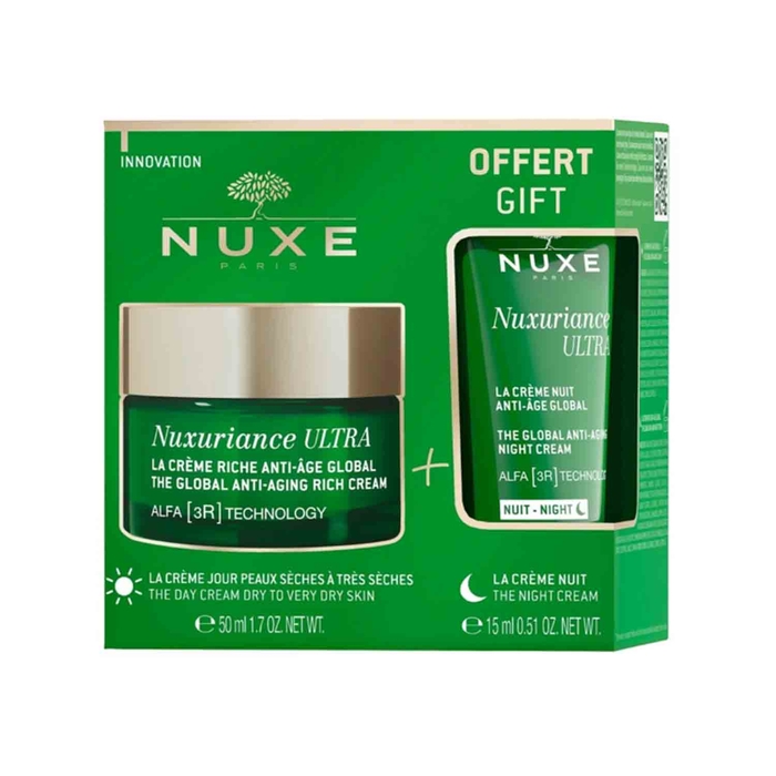 Nuxe Nuxuriance Ultra Rich Global Anti-Aging Cream – 50 mL + Night Cream – 15 mL  - NUXE - 3264680040122