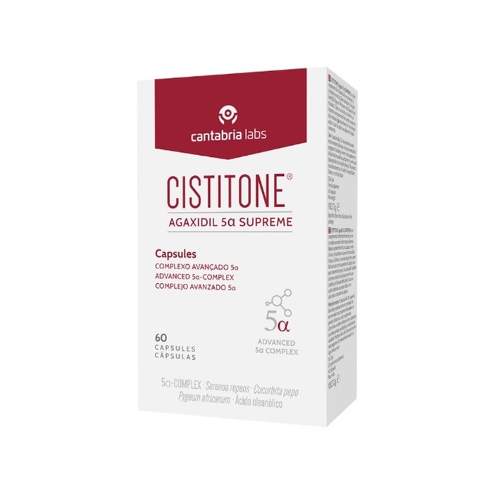 Cistitone Agaxidil 5? Supreme - 60cáps - Cantabria Labs - 8436574364279