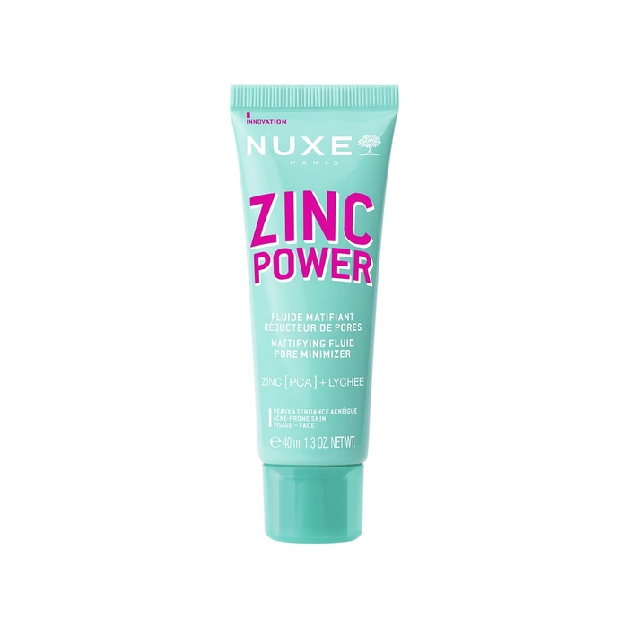 Nuxe Zinc Power Fluido Matificante Reductor de Poros – 40 mL  - NUXE - 3264680041945