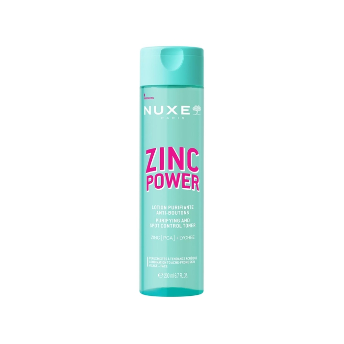Nuxe Zinc Power Loção Purificante Anti-Borbulhas - 200mL - NUXE - 3264680041938