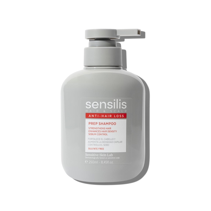 Sensilis Hair & Scalp Anti-Hair Loss Prep Shampoo - 250mL  - SENSILIS - 8428749007227