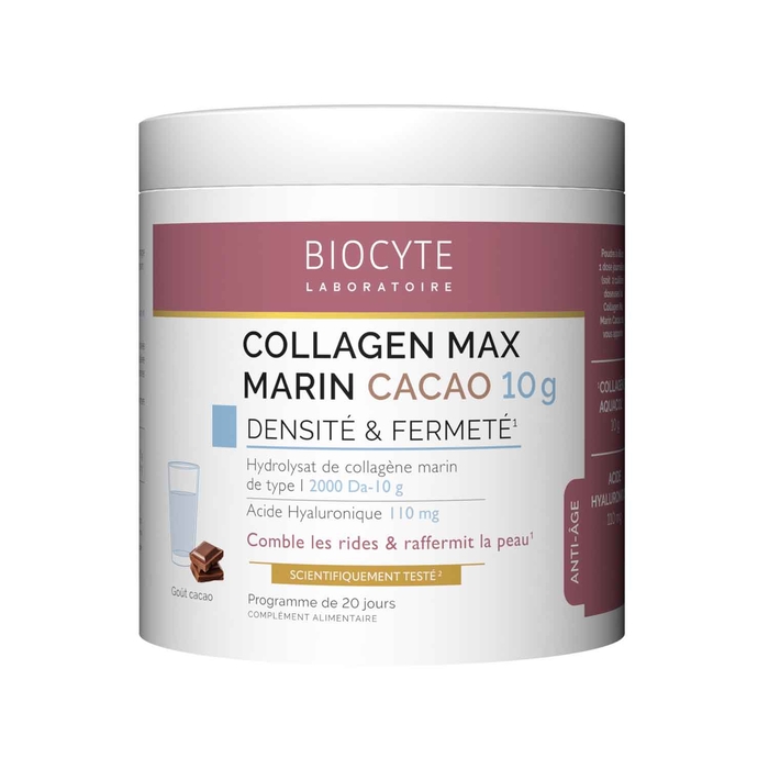 Biocyte Collagen Max Marin Cacau 10g - 260g  - BIOCYTE - 3760289222766